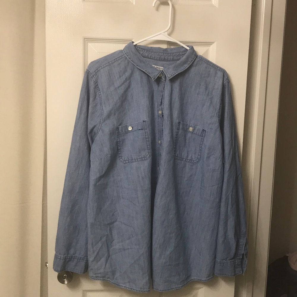 Old Navy Button Down Chambray